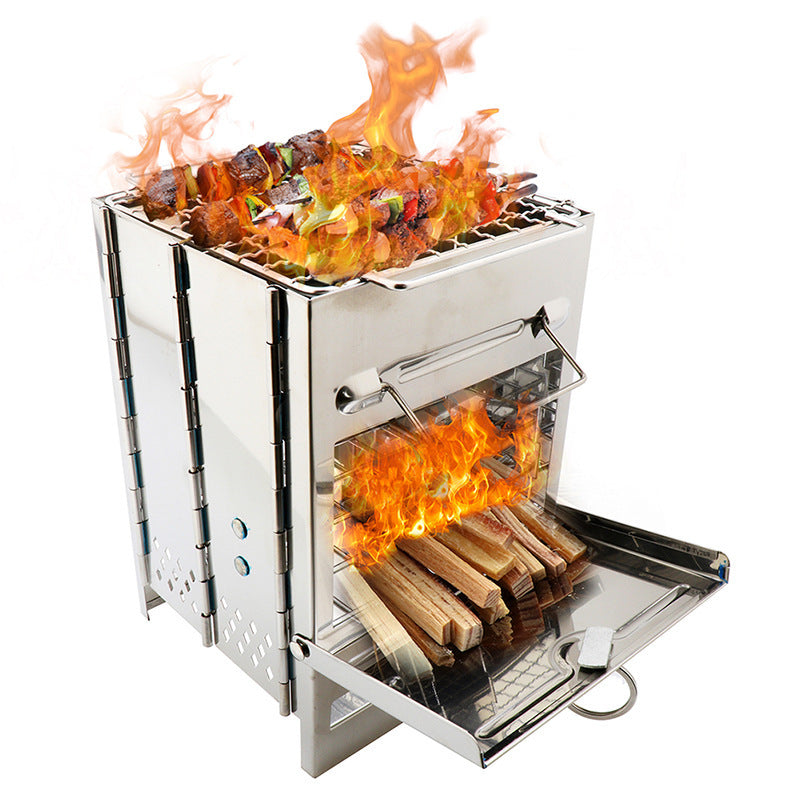 Wood Stove Adjustable Folding