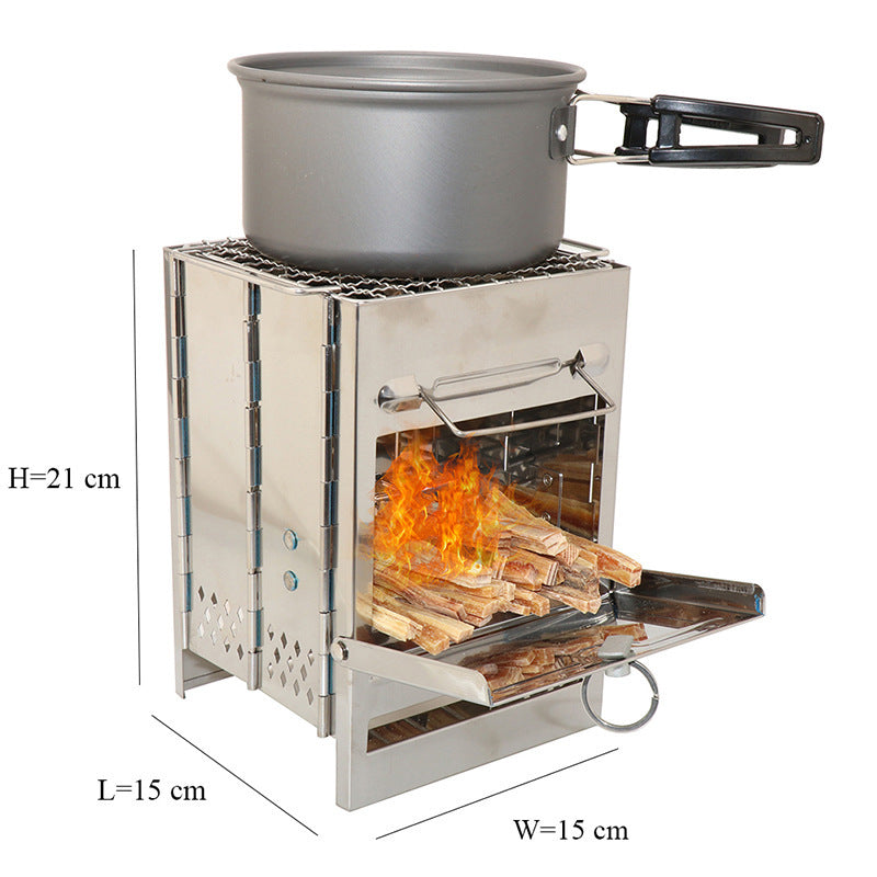 Wood Stove Adjustable Folding
