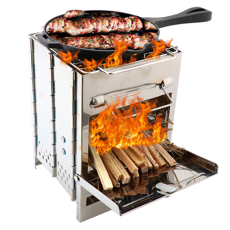 Wood Stove Adjustable Folding