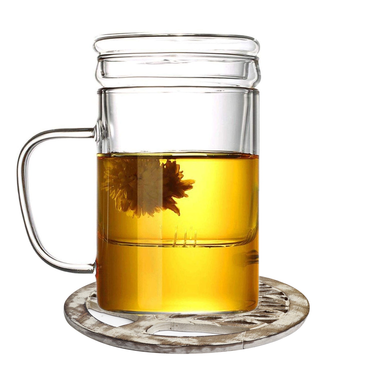 Wooden Teapot Coaster