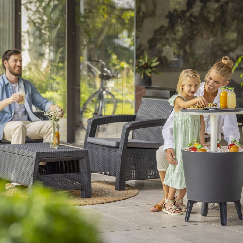 Modern Table Bar Wine Cooler