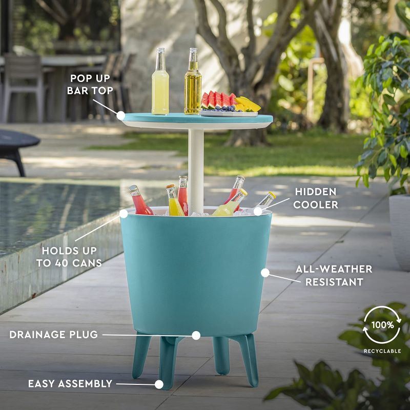 Modern Table Bar Wine Cooler