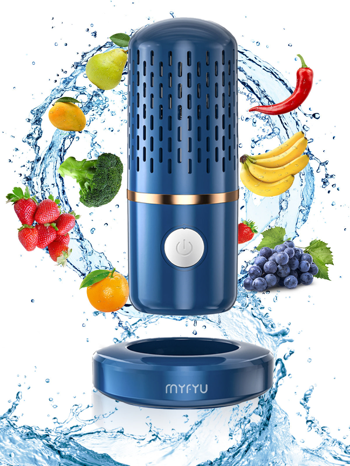 Portable Fruit and Vegetable Purifier Washer