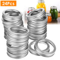 Mouth Canning Jar Metal Rings