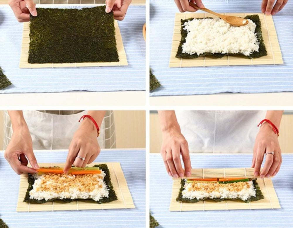 Sushi Rolling Mat Set