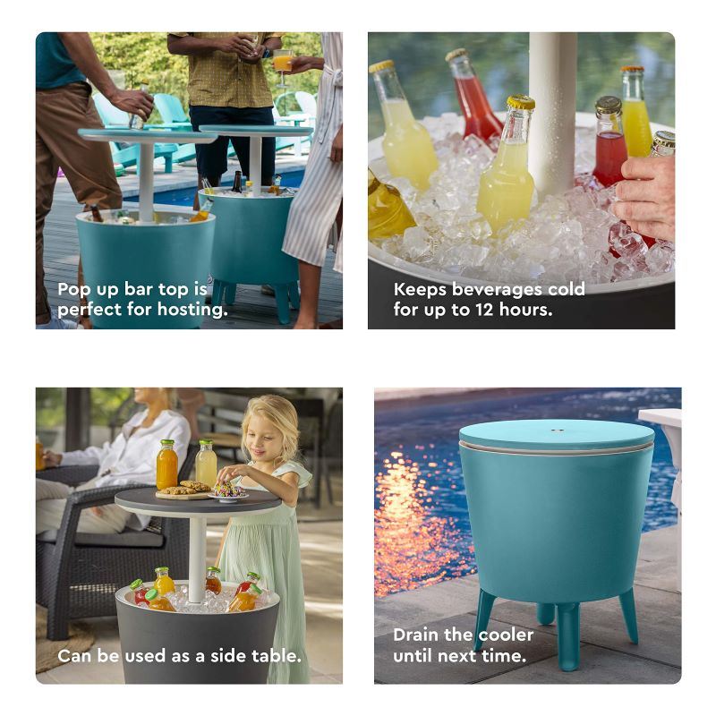 Modern Table Bar Wine Cooler