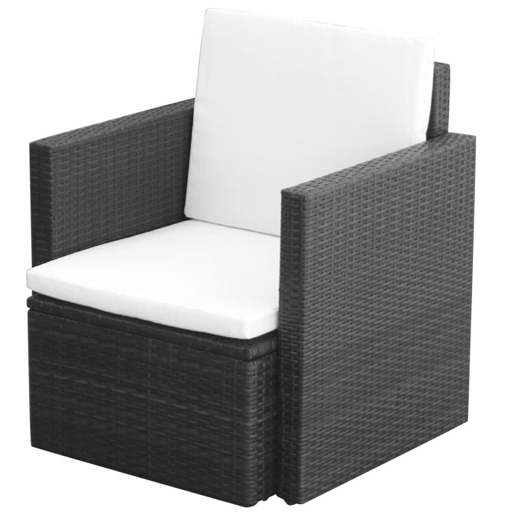 Garden Chair with Cushions and Pillows