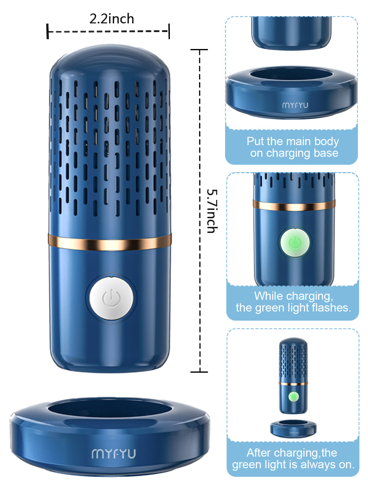 Portable Fruit and Vegetable Purifier Washer