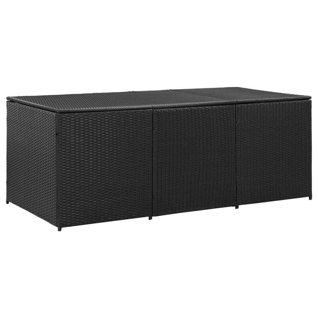 Storage Box Poly Rattan