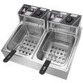 Deep Fryer with Baskets Filters