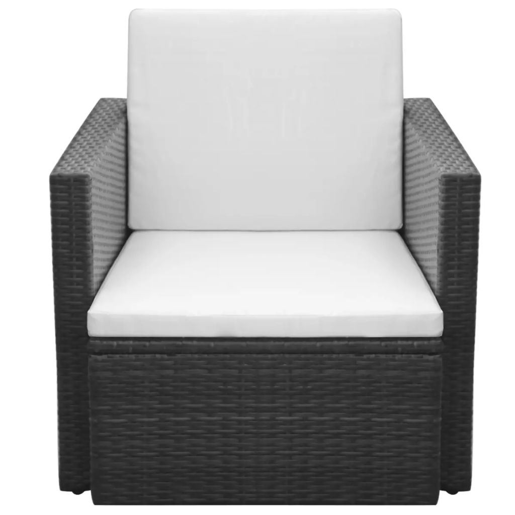 Garden Chair with Cushions and Pillows