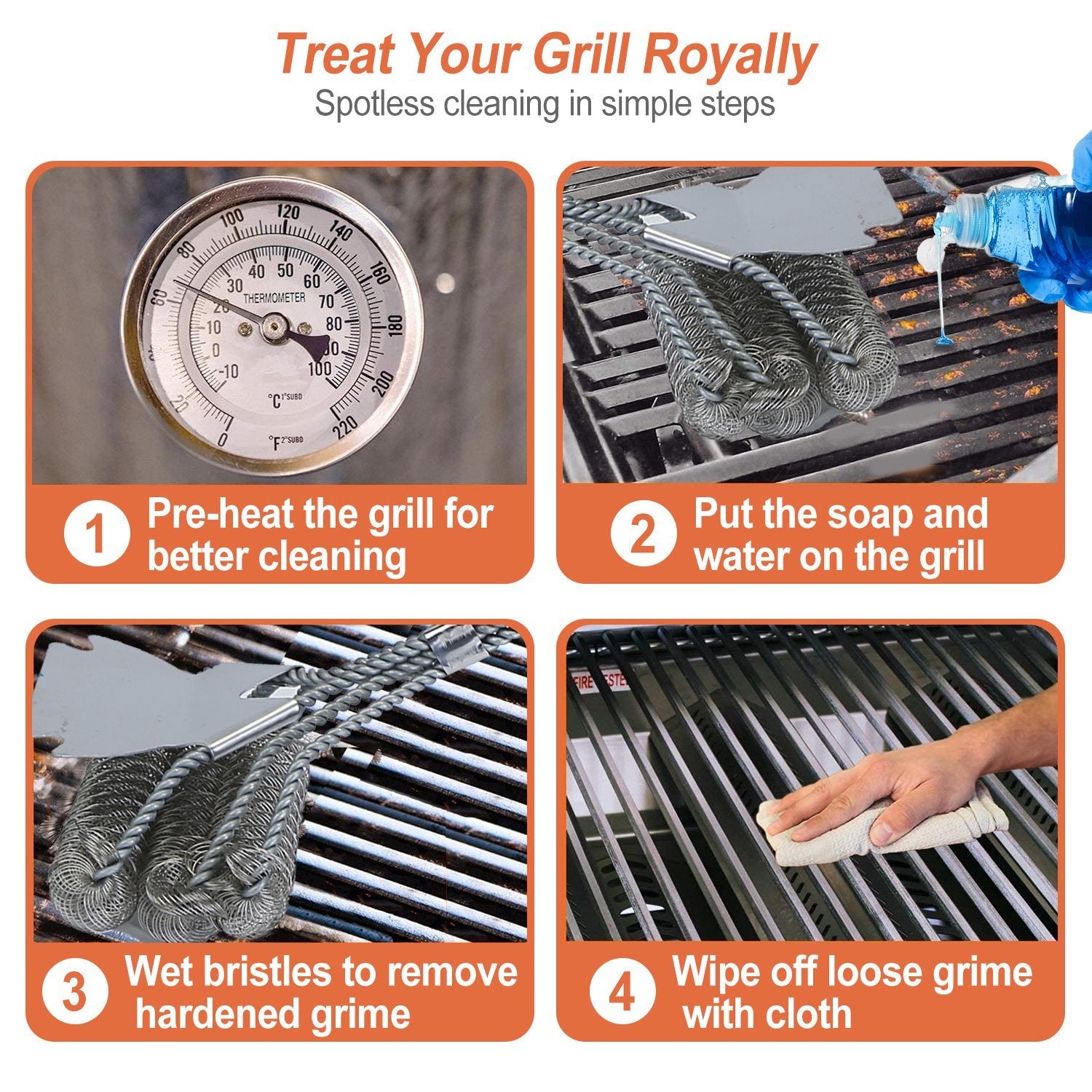 Grill Cleaning Brush