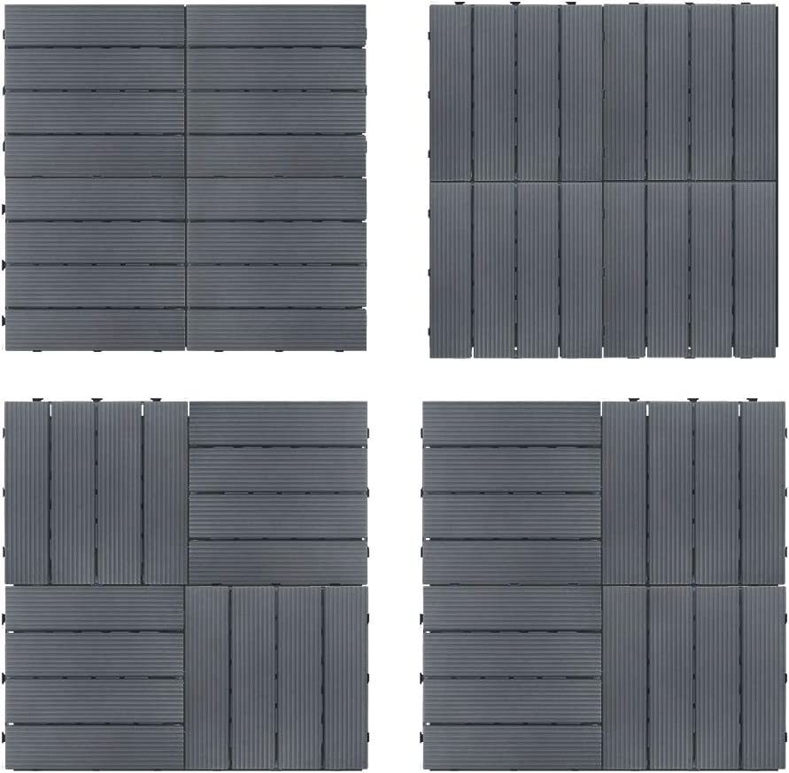 Outdoor All Weather Anti-Slip Flooring Tiles