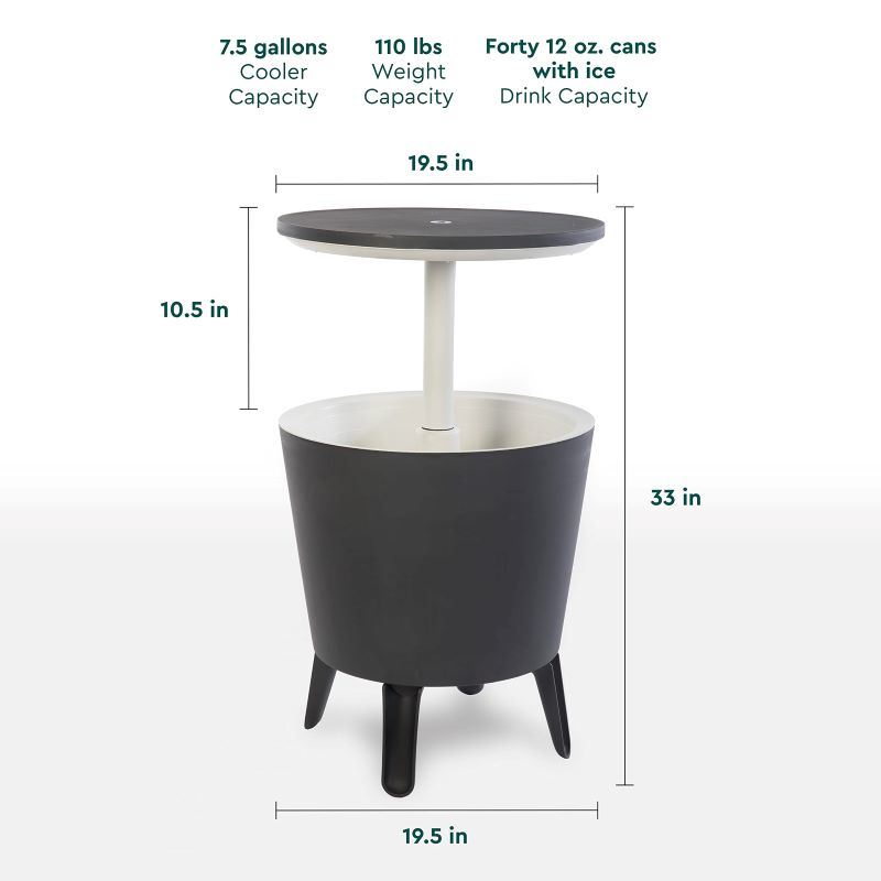 Modern Table Bar Wine Cooler