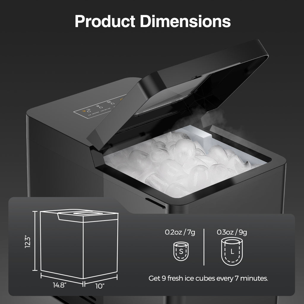 Bullet-Cylindrical Ice maker
