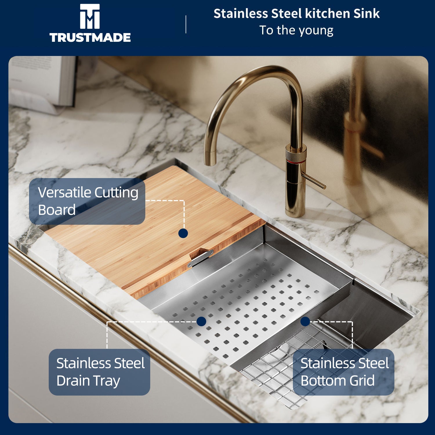 Outdoor Undermount Kitchen Sink