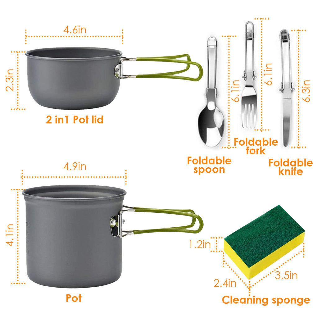 Foldable Camping Cookware