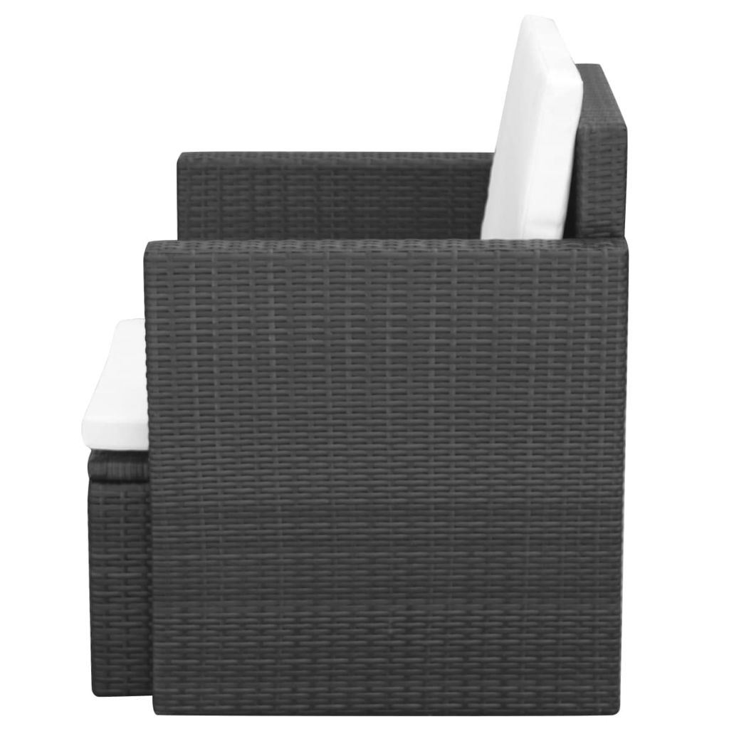 Garden Chair with Cushions and Pillows