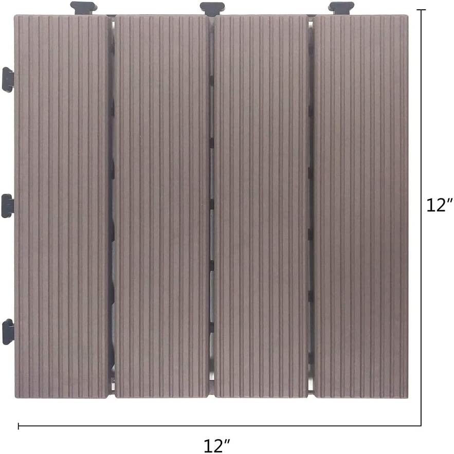 Outdoor All Weather Anti-Slip Flooring Tiles