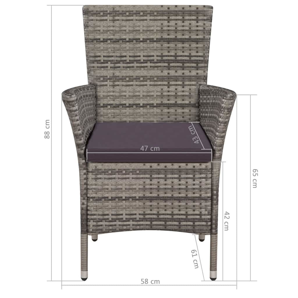 Outdoor Chair and Stool