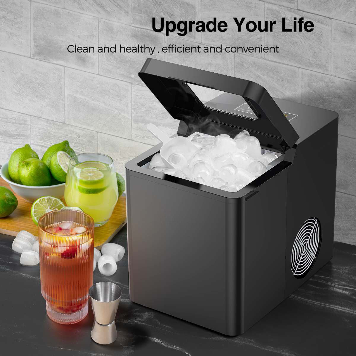 Bullet-Cylindrical Ice maker