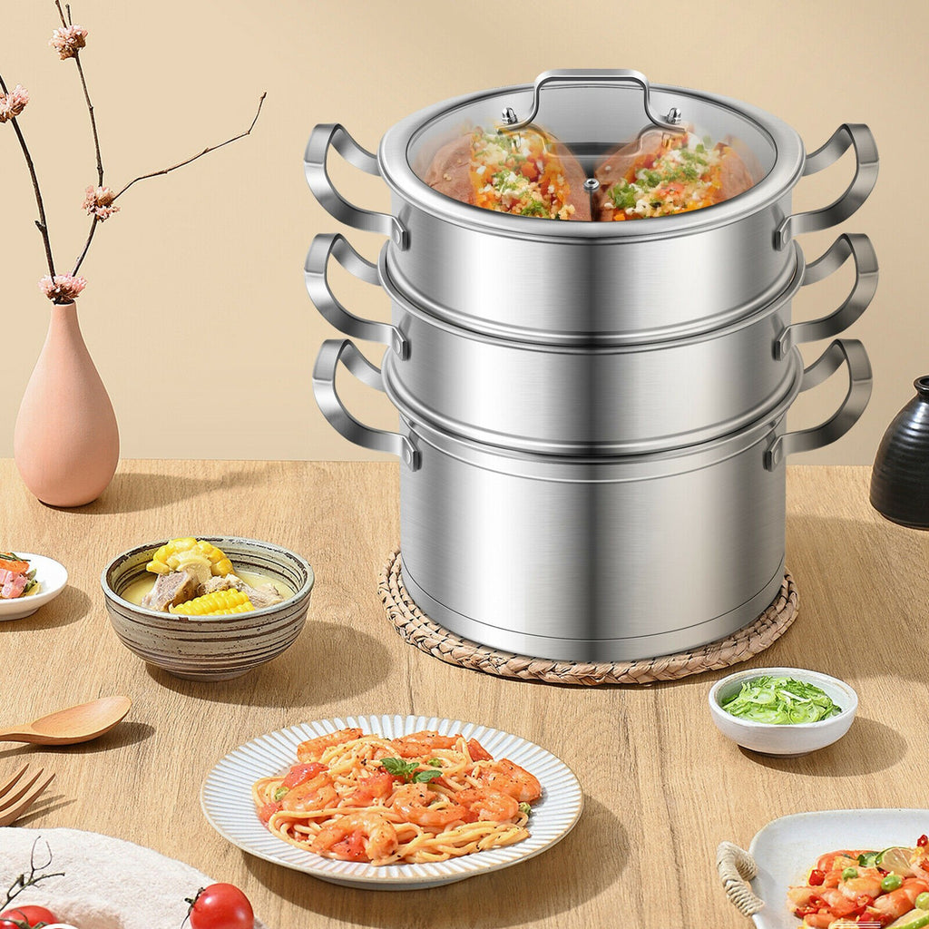Stainless Steel Steamer Pot