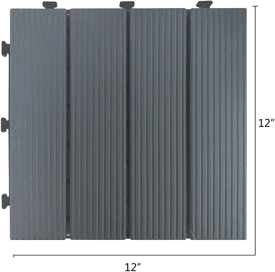 Outdoor All Weather Anti-Slip Flooring Tiles