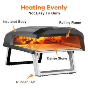 Outdoor Oven Portable with Foldable Legs