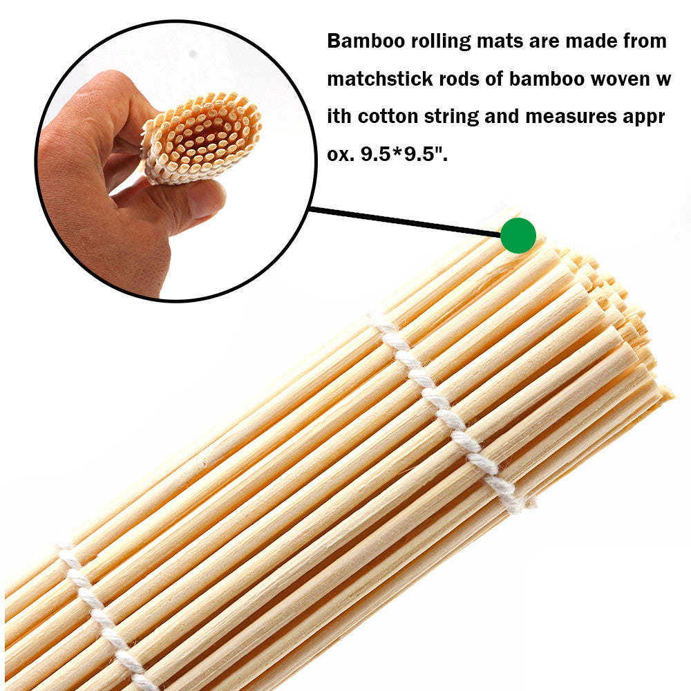 Sushi Rolling Mat Set