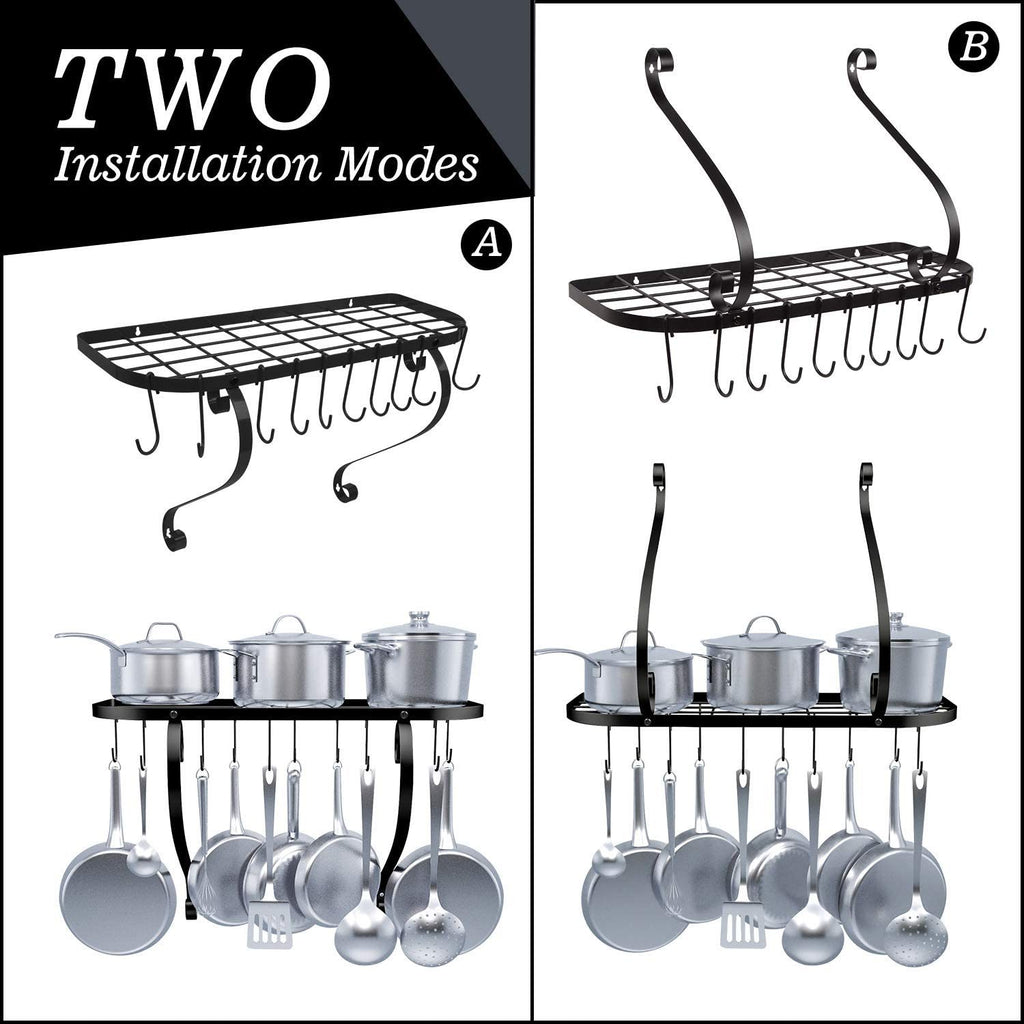 Wall Mount Pan Rack