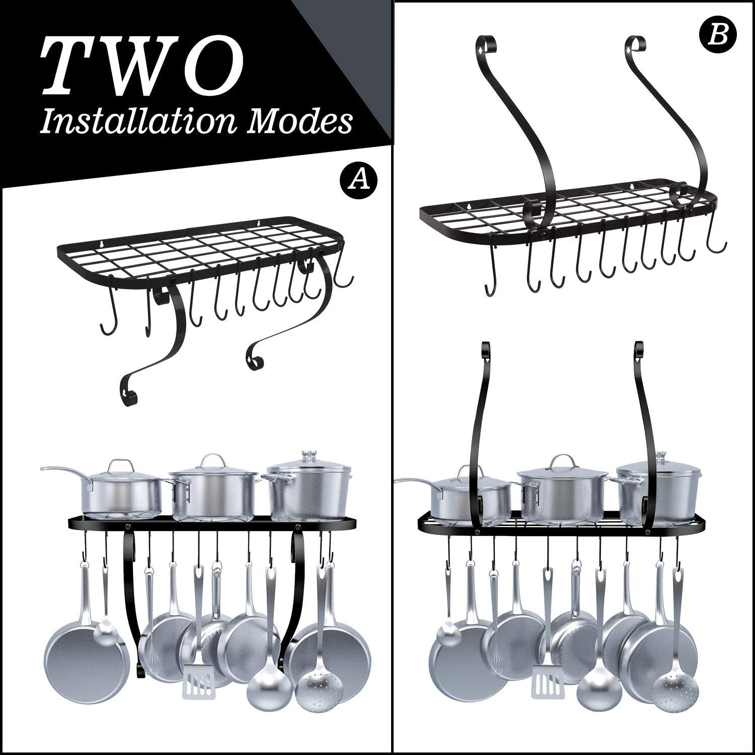 Wall Mount Pan Rack