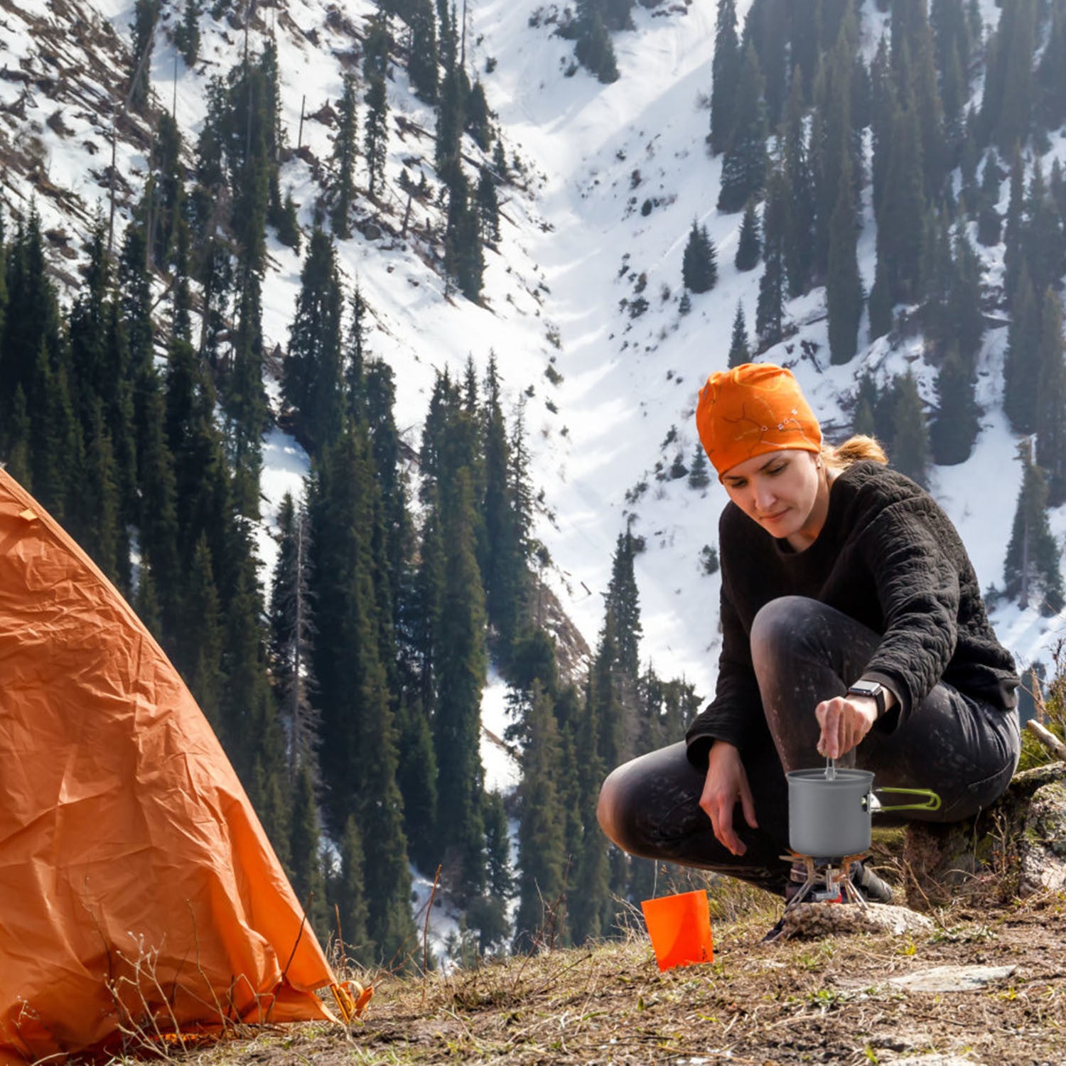 Foldable Camping Cookware